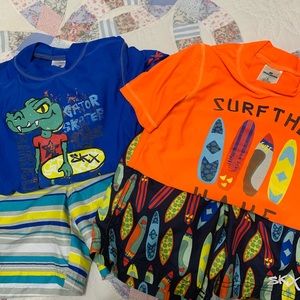 Boys Sketcher size 6 swimsuits